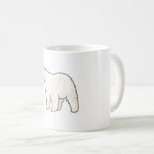 Mug Magie de l'ours polaire (Devant droit)
