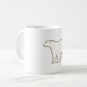 Mug Magie de l'ours polaire (Devant gauche)