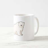 Mug Magie de l'ours polaire (Devant droit)
