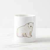 Mug Magie de l'ours polaire (Centre)