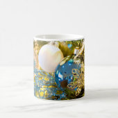 Mug Magie de Noël Bleu et Or (Centre)