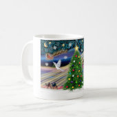 Mug Magie de Noël Brittany Spaniel (Devant gauche)