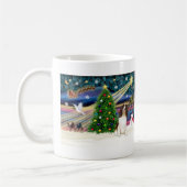 Mug Magie de Noël - English Springer Spaniel (Gauche)