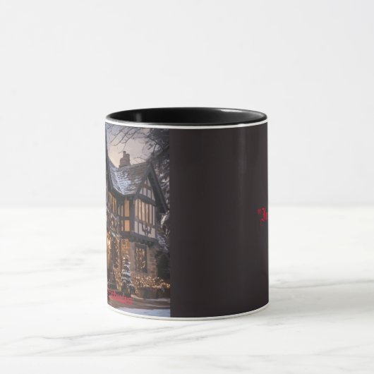 Mug Magie de Noël rustique (Centre)