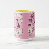 Mug Magie de vœu sans fin rose (Centre)