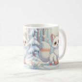 Mug Magie du matin dans la neige (Devant droit)