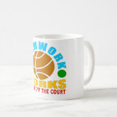 Mug magie du travail d'équipe de motivation (Devant droit)