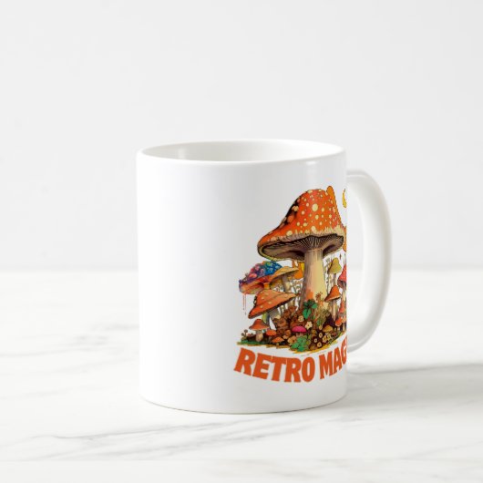 Mug Magie rétro (Devant droit)