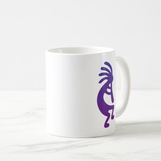 Mug Magie violette Kokopelli (Devant droit)