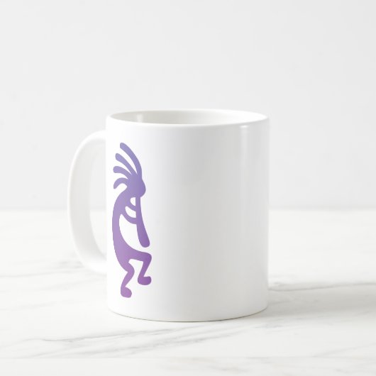 Mug Magie violette Kokopelli (Devant gauche)