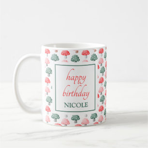 Mug Magie Whimsical mignon Champignons colorés Anniver