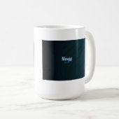 Mug Magies de plage ou café ou pro société (Devant droit)