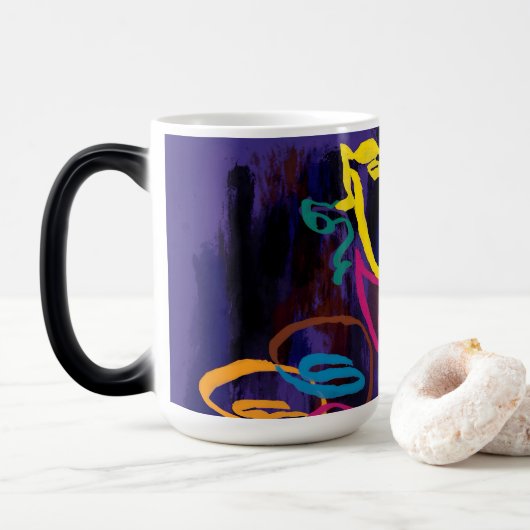 MUG MAGIQUE - (Avec donut)