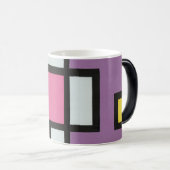Mug Magique 抽象画 モダン レトロ mapper #2 マグ (Devant droit)