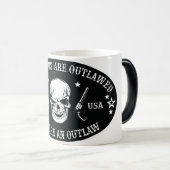 Mug Magique 2e amendement Oreiller (Devant droit)