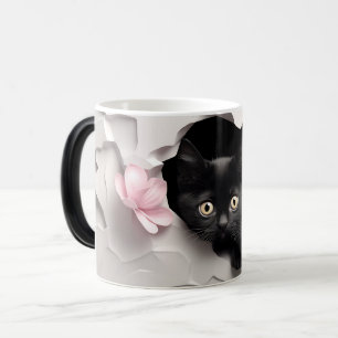 Mug Magique 3D Black cat