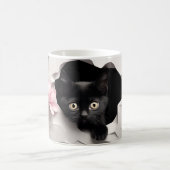 Mug Magique 3D Black cat (Centre)