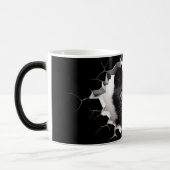 Mug Magique 3D Black cat (Gauche)