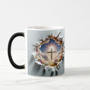 Mug Magique 3D Christian Cross