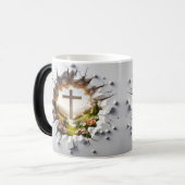 Mug Magique 3D Christian Cross (Devant gauche)