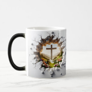 Mug Magique 3D Christian Cross