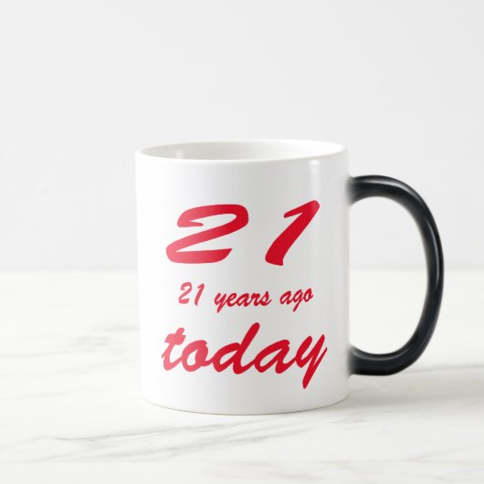Mug Magique 42 ans (Droite)