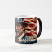 Mug Magique 4 juillet – Esprit d'indépendance (Devant droit)