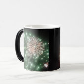 Mug Magique 4 juillet FEUX D'ARTIFICE (Devant gauche)