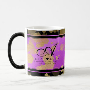 Mug Magique 6e 33e 47e 48e anniversaire du Mariage Améthyste