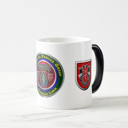 Mug Magique 7e Groupe des forces spéciales aéroporté (Devant droit)