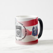 Mug Magique 82e division aéroportée Conception Customisée (Devant droit)
