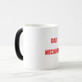 Mug Magique A Dad And A Mechanic (Devant gauche)