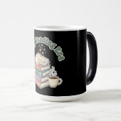 Mug Magique À l'ère de ma lecture, chat mignon et confortable, (Devant droit)