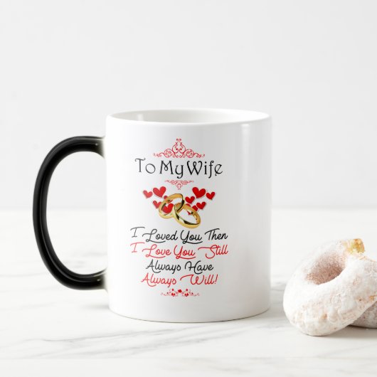 MUG MAGIQUE À MON ÉPOUSE (Avec donut)