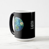 Mug Magique A painting of the earth in a space (Devant gauche)