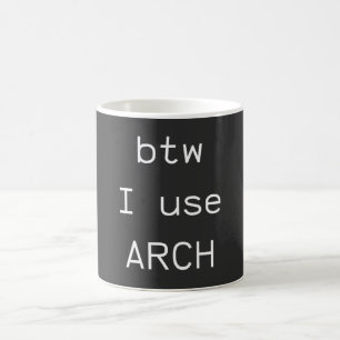 Mug Magique A propos... J'utilise Arch Linux