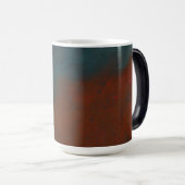 Mug Magique Abstrait 1 : rouges et bleus (Devant droit)