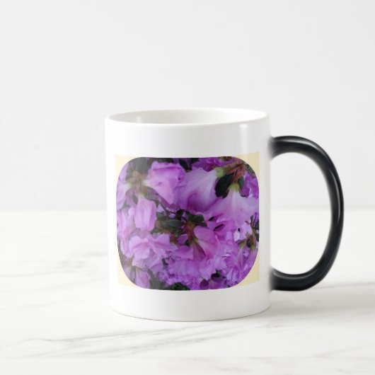 Mug Magique Abstrait D'Une Bouge De Morphage D'Azalée (Droite)