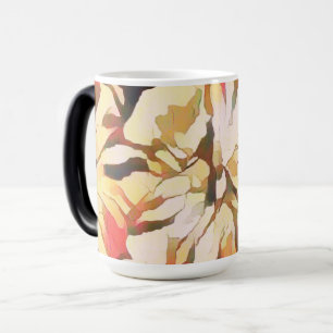 Mug Magique Abstrait Floral d'automne