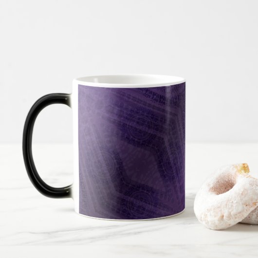 Mug Magique Acceptation | Médaillons de méditation violette (Avec donut)