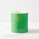 Mug Magique Acceptation | Médaillons de saumons jaunes bleus (Centre)