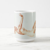 Mug Magique Admiration Pin-up Girl Art par Alberto Vargas (Centre)