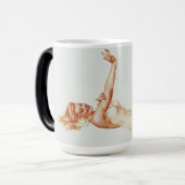 Mug Magique Admiration Pin-up Girl Art par Alberto Vargas (Devant gauche)