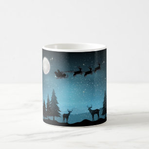Mug Magique Adorable Rindeer La Nuit