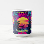 Mug Magique Adorables Synthwave Vaporwave Tropical (Centre)