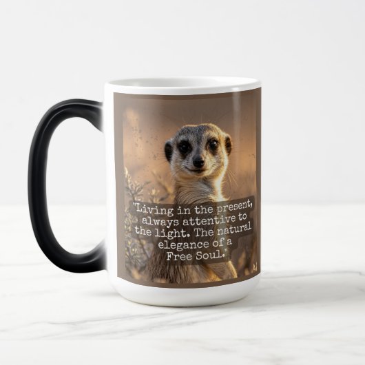 Mug Magique Adventurous Meerkat Living (Gauche)