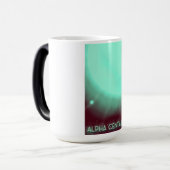 Mug Magique Affiche d'art spatial Alpha Centauri (Devant gauche)