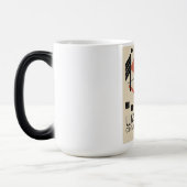 Mug Magique Affiche de ski USA (Gauche)