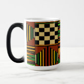 Mug Magique African Royal Kente Cloth Design (Gauche)