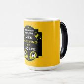 Mug Magique Agent pénitentiaire HMP (Devant droit)